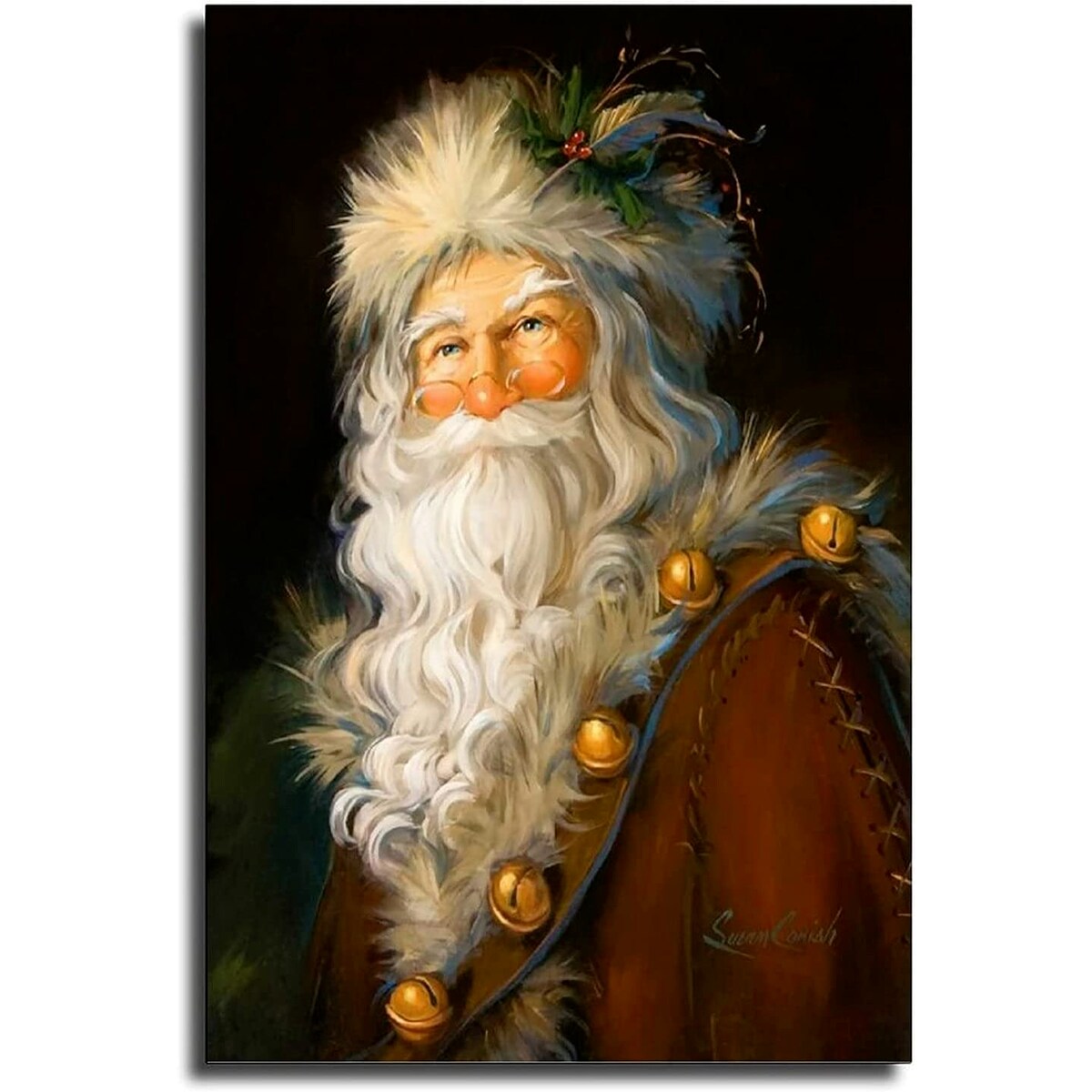 Modern Santa Posters and Prints Picture for Living Room