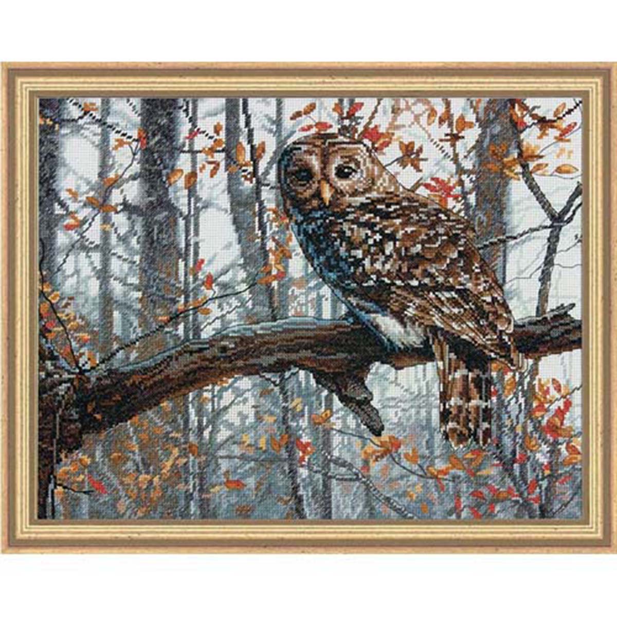 Dimensions  Wise Owl Counted Cross-Stitch Kit
