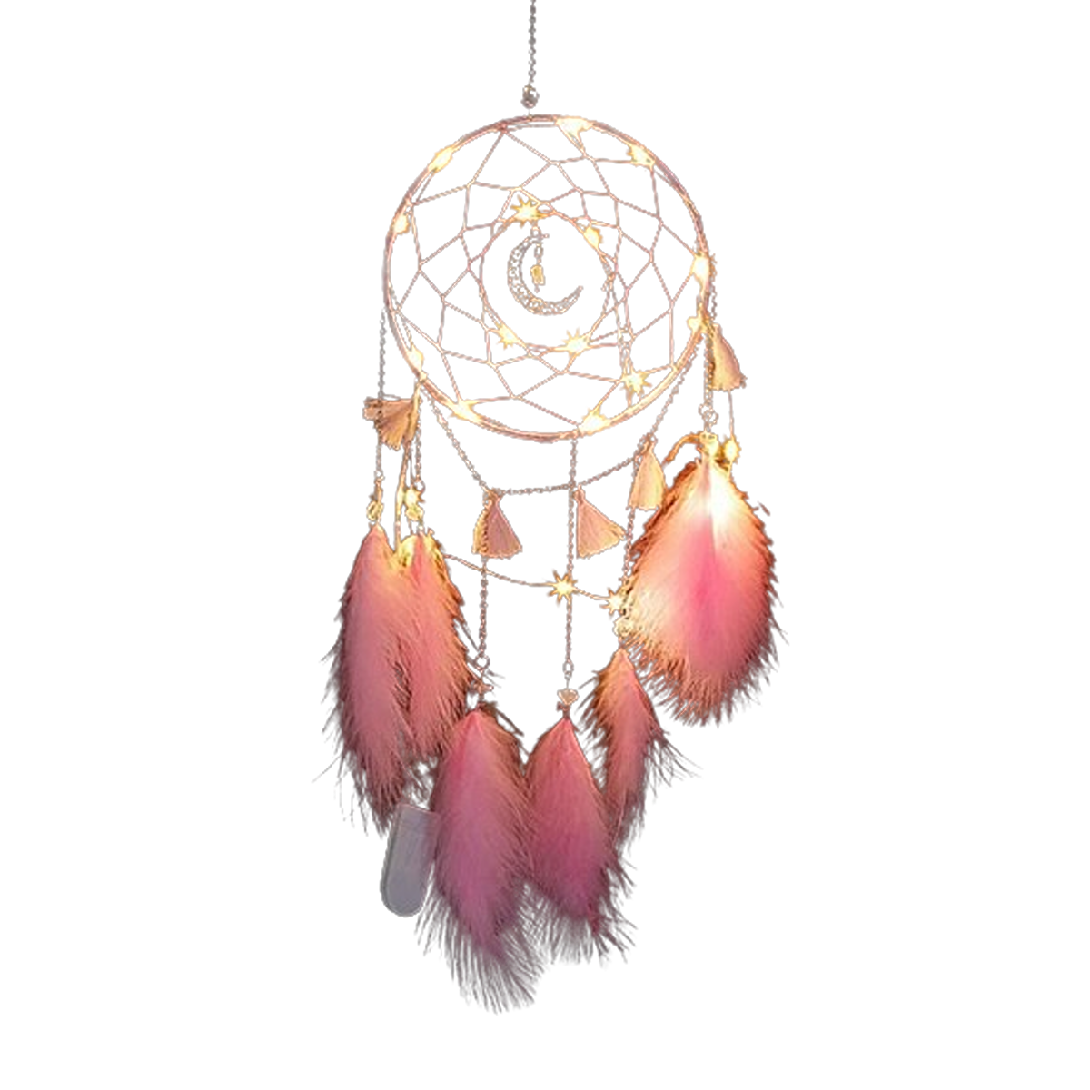 Handmade Feather Wall Decor with Lights Michaels