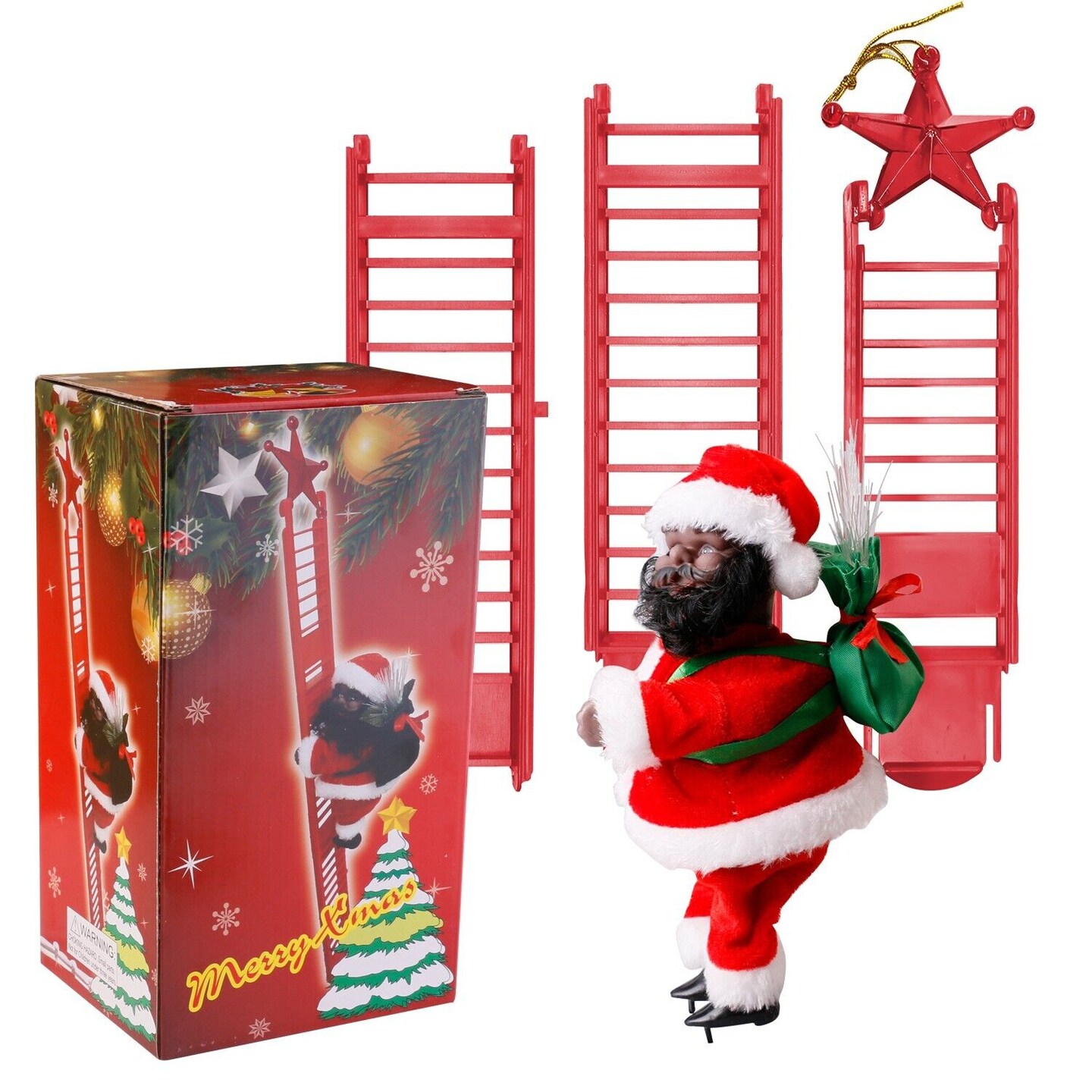 Creative Santa Claus Music Electric Doll Christmas Decor