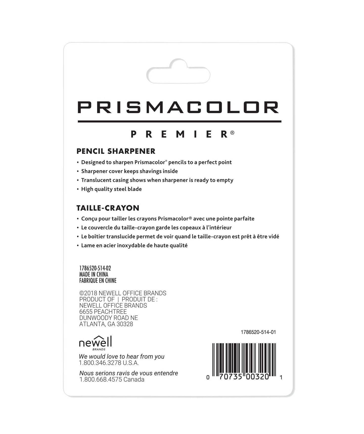 Premier Pencil Sharpener, Black