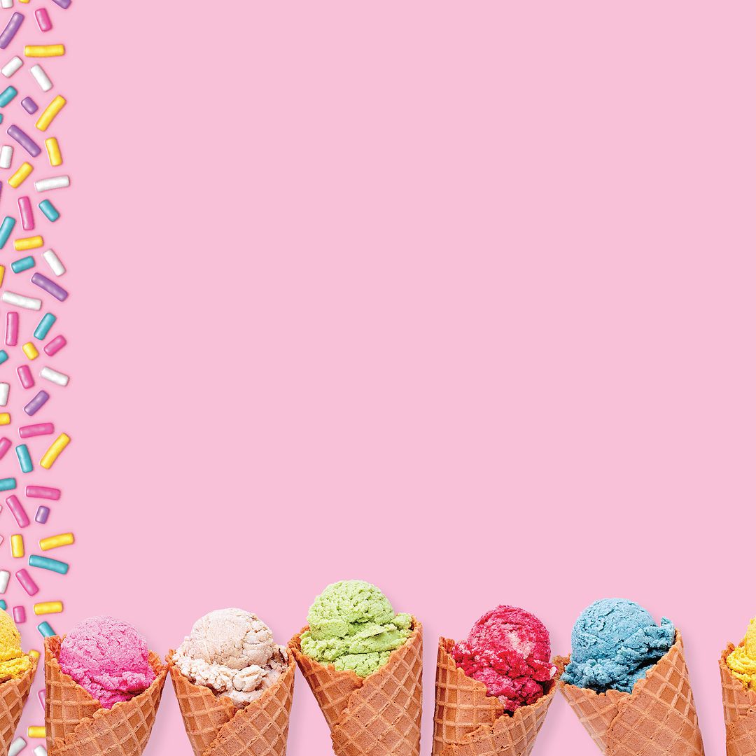 Great Papers! Scoops Ice Cream Stationery Letterhead, Invitations and Announcements, Printer Friendly, 8.5"x11", 80 Pack