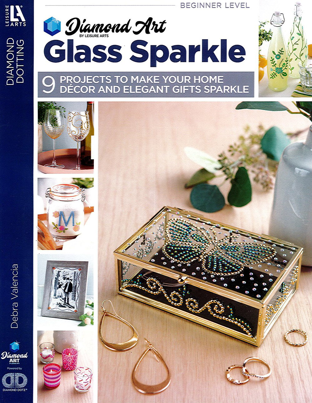 Diamond Art Diamond Dotting Glass Sparkle Book