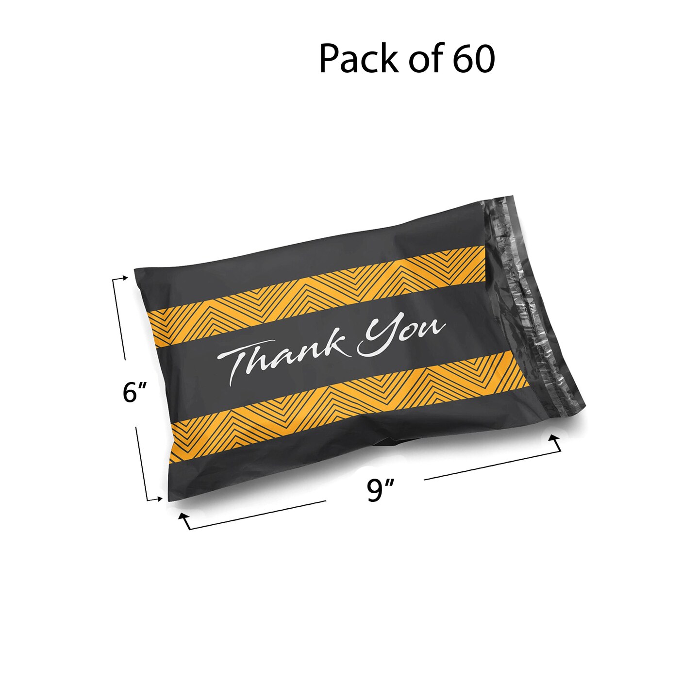 Poly Mailer Envelopes - 6 x 9 Multi Design Weight - 0.25 to 1 pound