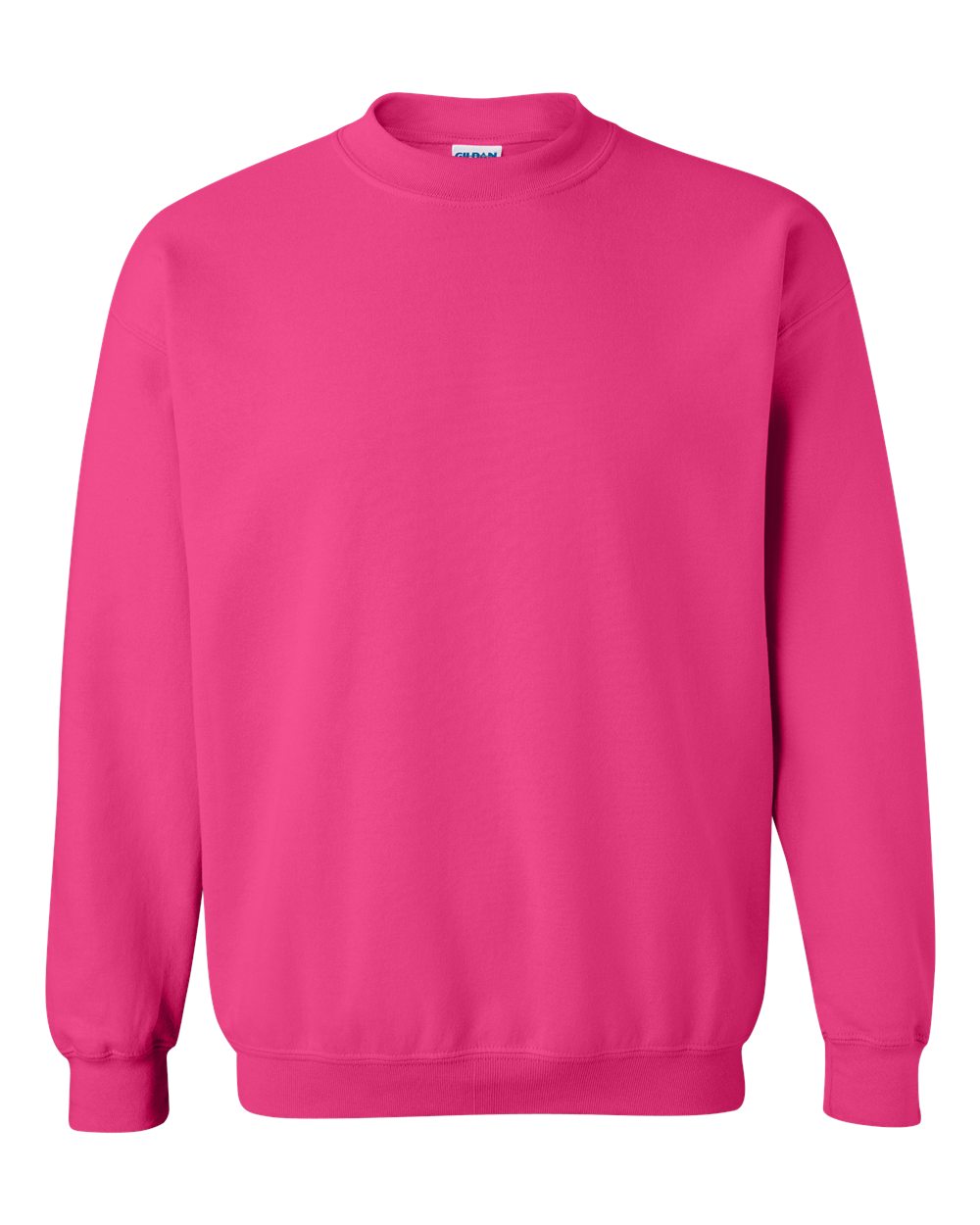 Gildan Crewneck Long Sleeve Sweatshirt, Blank Heavy Blend Fleece Pullover