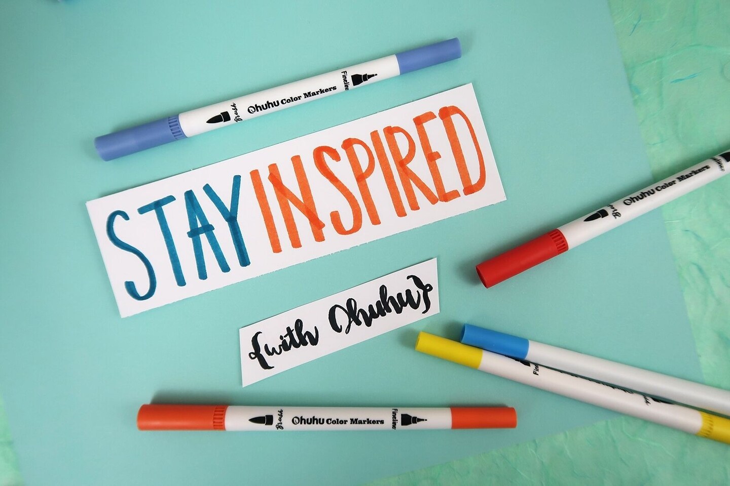 100 Colors Art Markers Set - Dual Tips Coloring Brush and Fineliner Color Marker