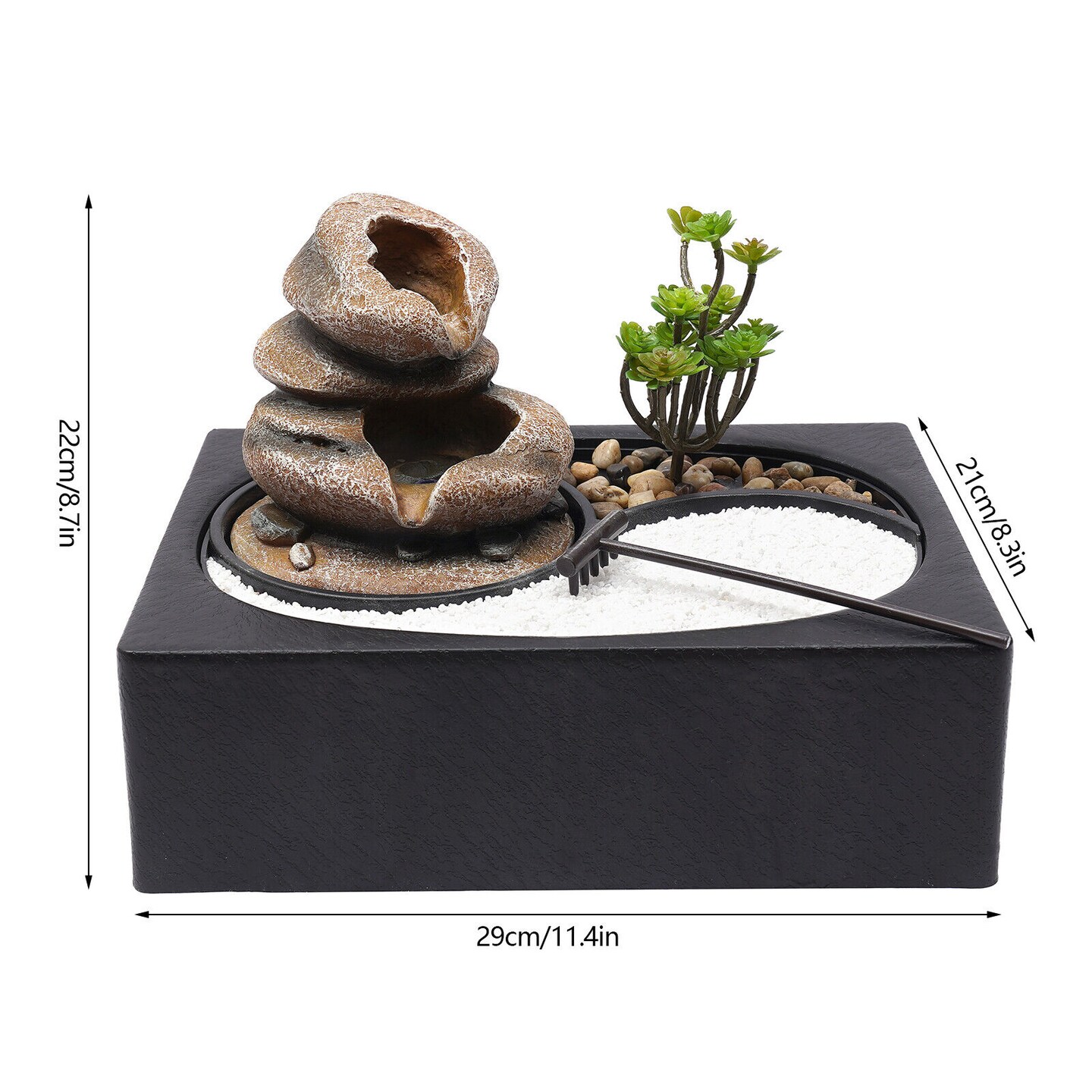 Small Rock Water Fountain for Indoor