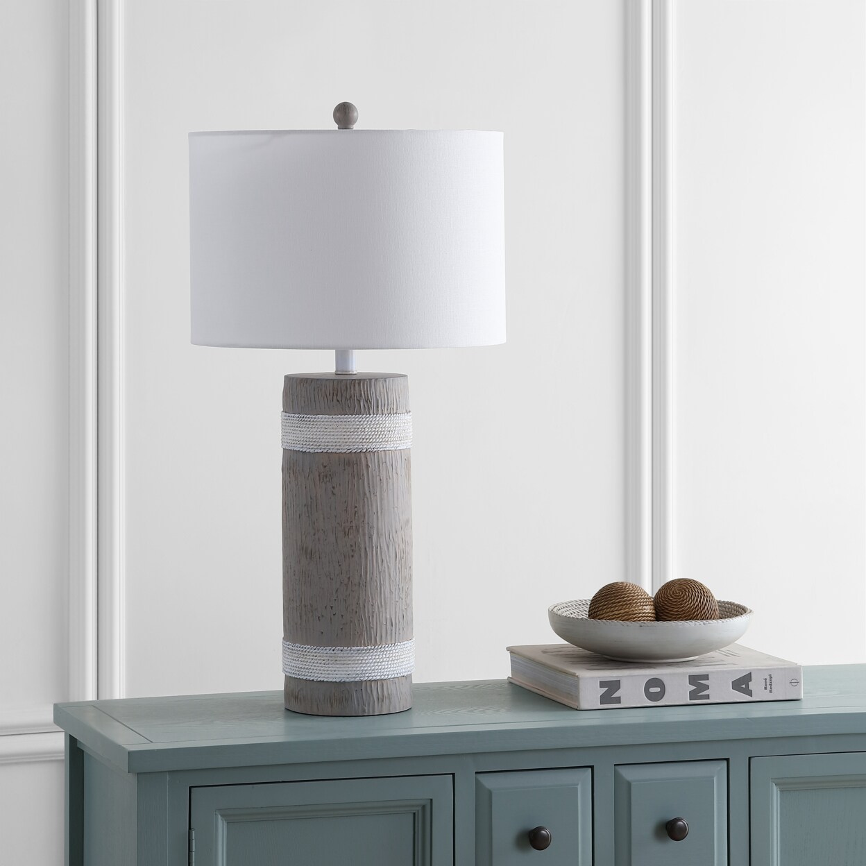 Safavieh   Kalel Table Lamp (Set of 2)  Blue / White