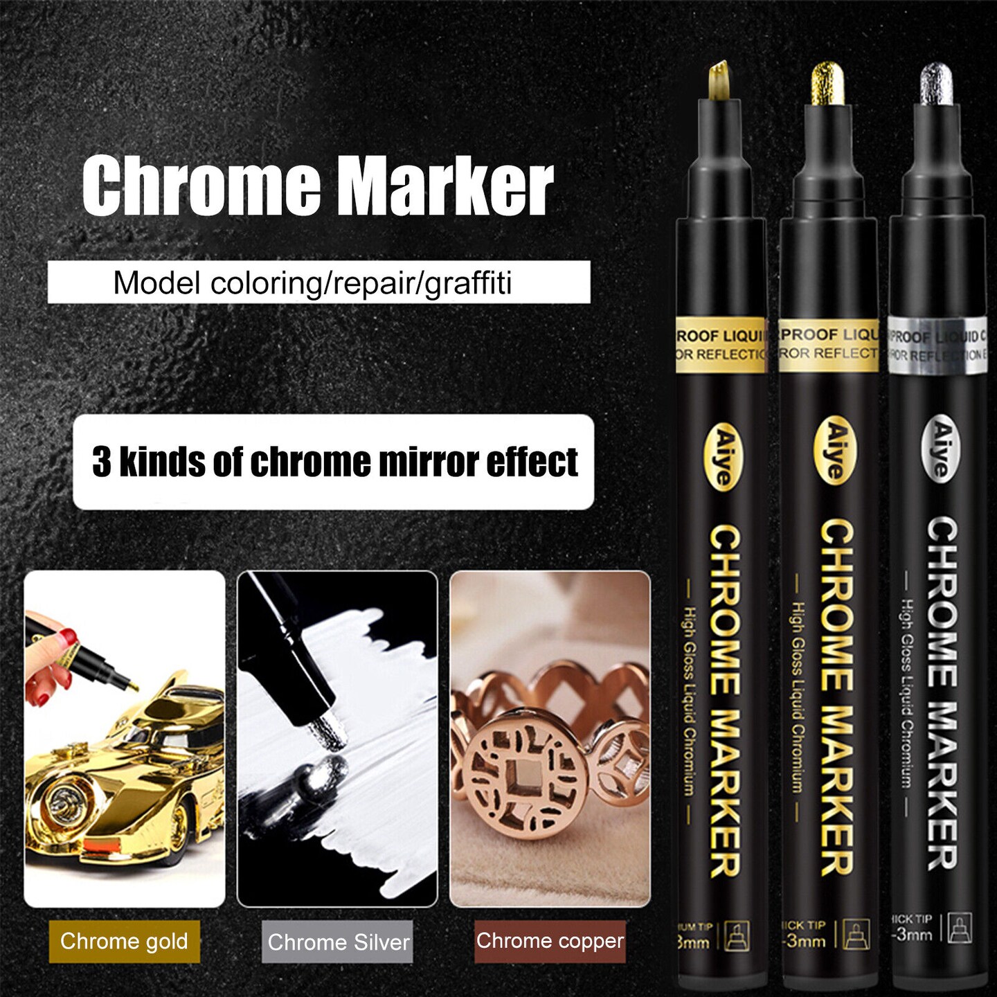 Liquid Chrome Paint Marker