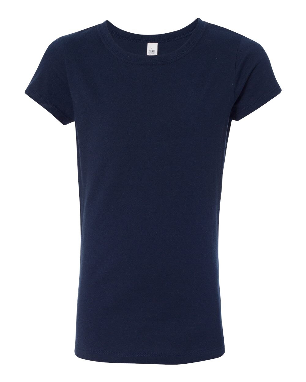 Next Level® Girls’ Cotton Princess Crewneck Short Sleeve T-Shirt