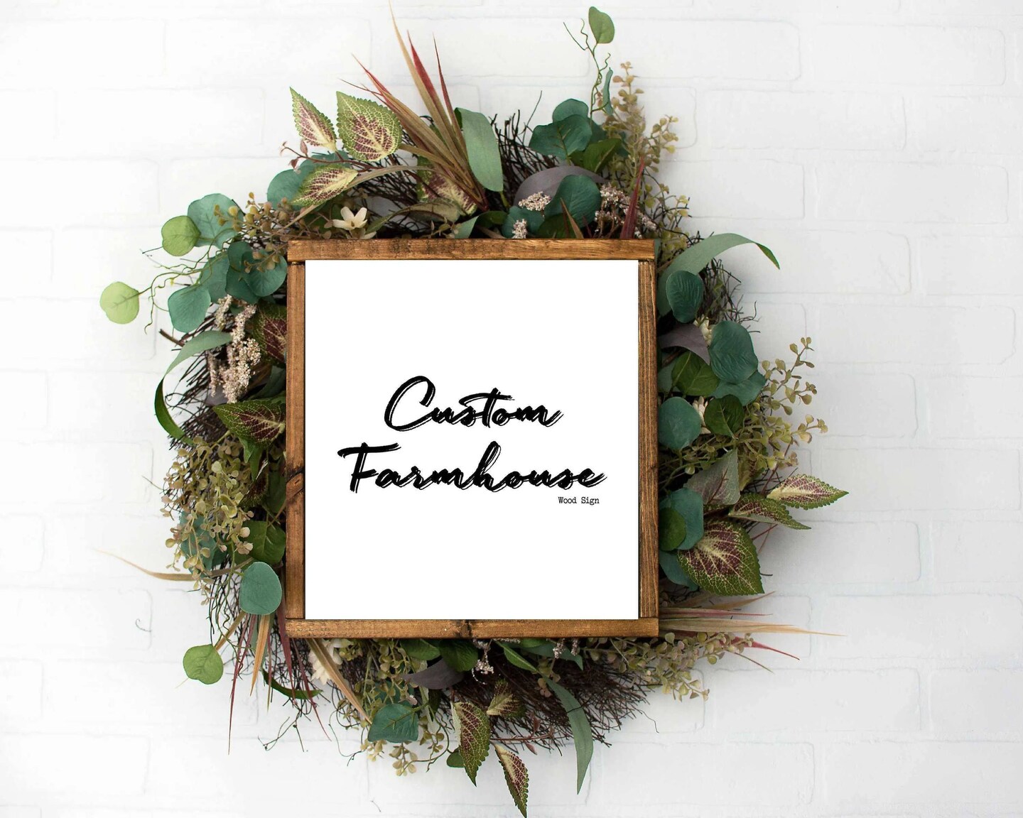 farmhouse Signs custom made quote wood Signs framed | Michaels