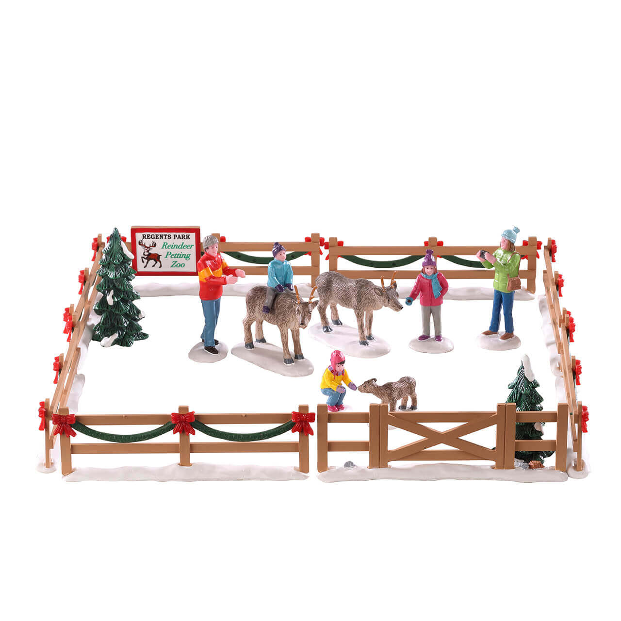 Lemax&#xA9; Vail Village Accessory&#x2122;: Reindeer Petting Zoo