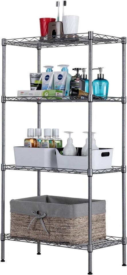 DSstyles Metal Kitchen Rack for Storage and Organization, 12 x 24