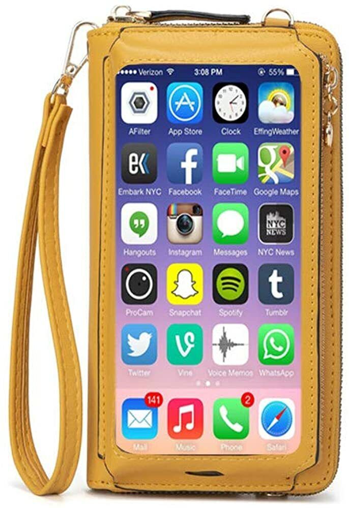 Kitcheniva Crossbody Cell Phone Purse Bag Shoulder Strap Touch Screen