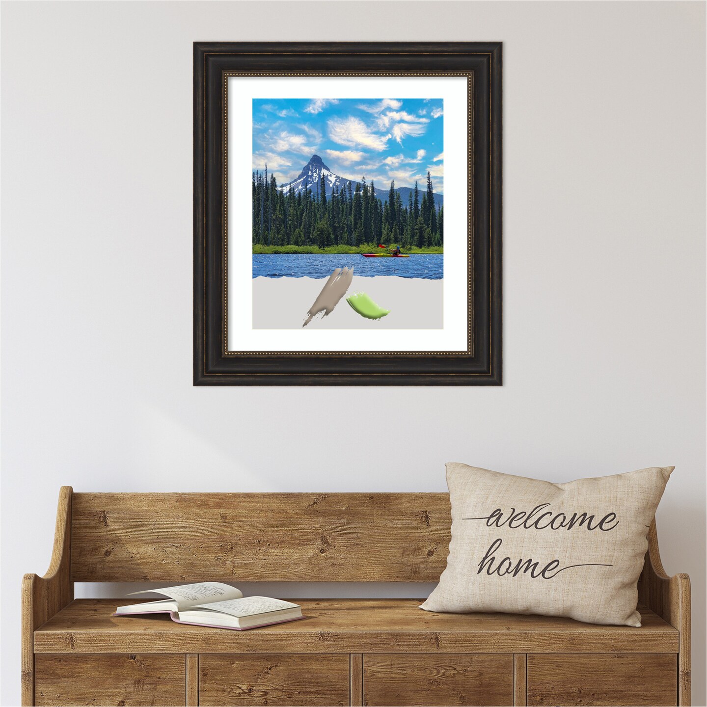 Accent Bronze Picture Frame, Photo Frame, Art Frame