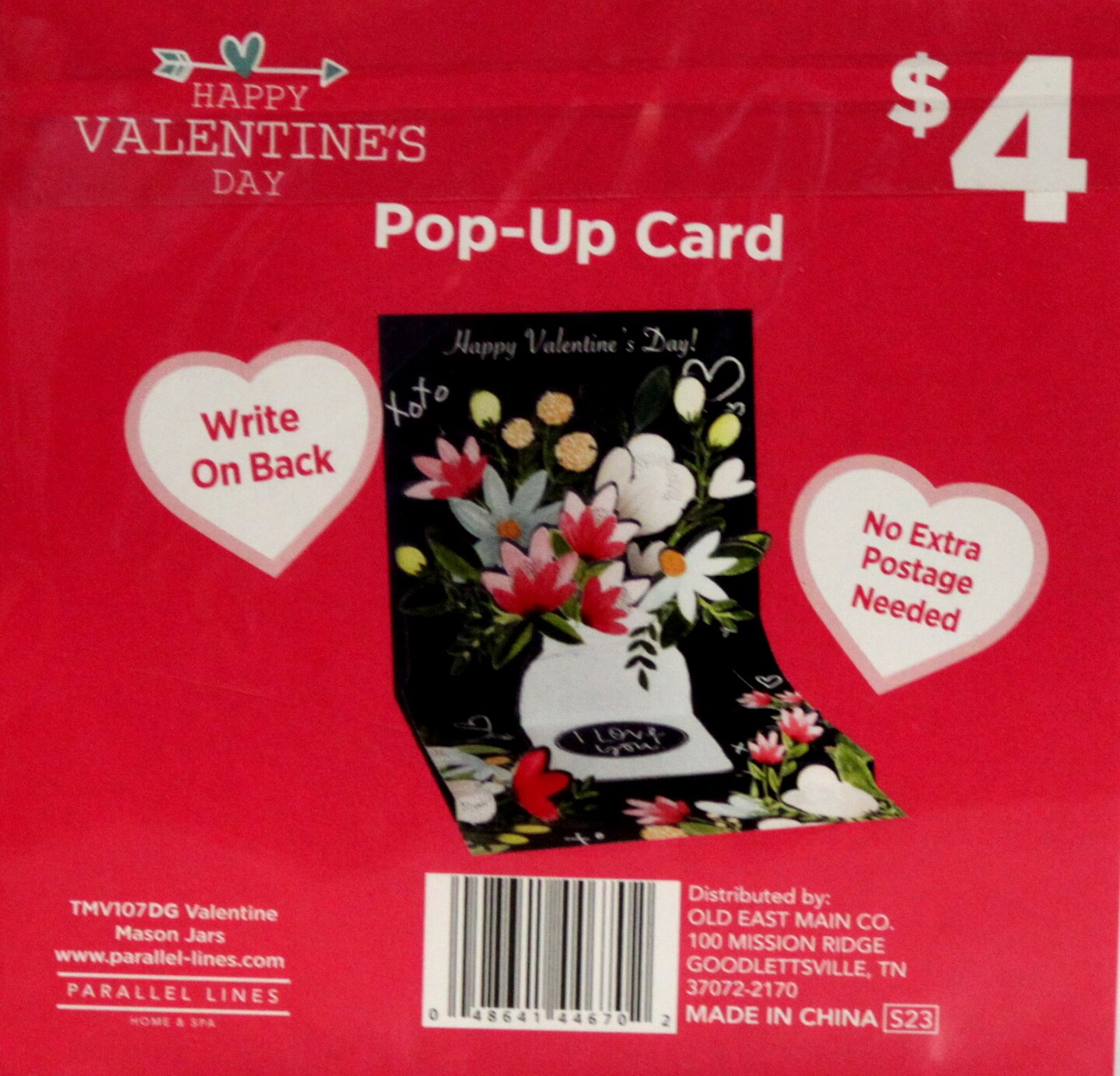 Happy Valentine&#x27;s Day Pop-Up Card