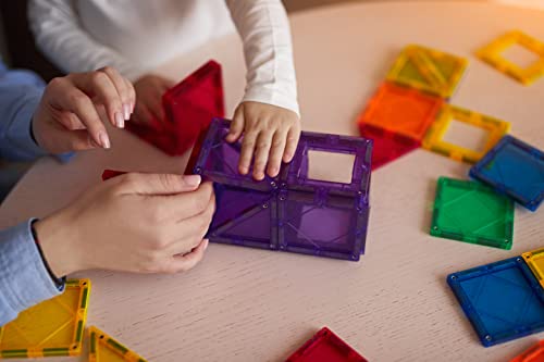 60 PCS 3D Magnetic Blocks Tiles - Magnetic Tiles Toy Building Blocks | for Kids | Magna t Blocks