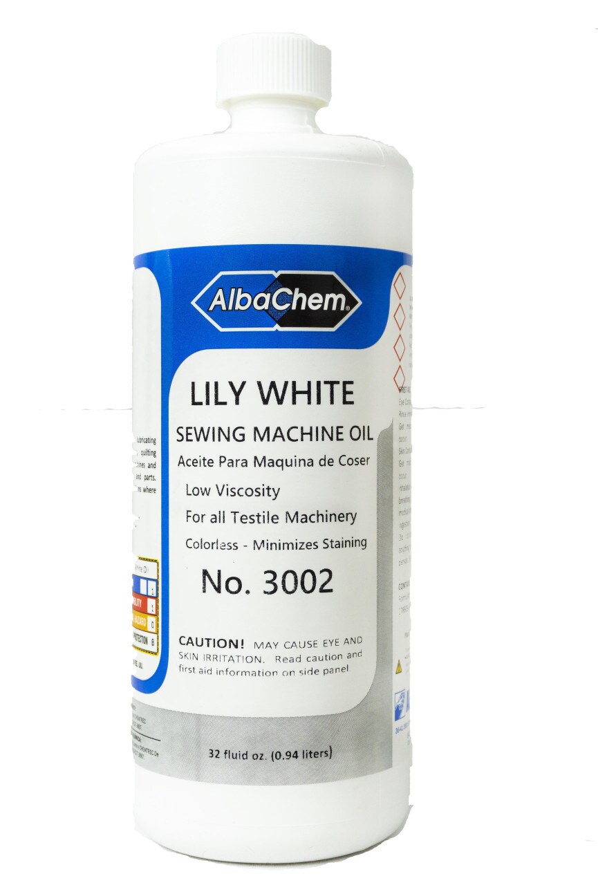 AlbaChem&#xAE; Quart Lily White Sewing Machine Oil