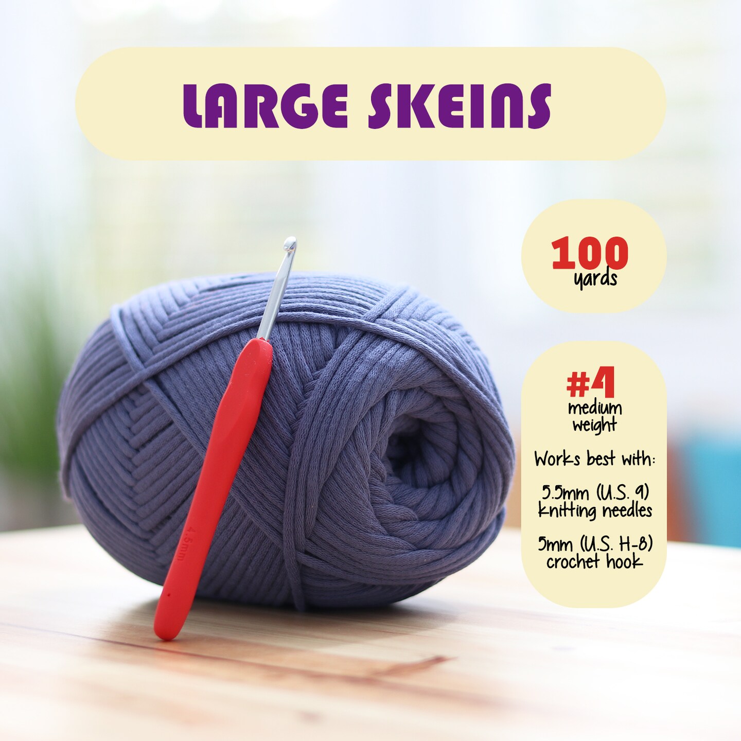 Hearth &#x26; Harbor Cotton Yarn Skeins