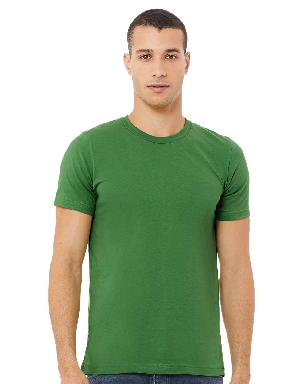 BELLA+CANVAS Soft Jersey Cotton Crew Neck Short Sleeve Tee for Everyday Wear, Casual Style & Comfort Unisex Cotton T-Shirt