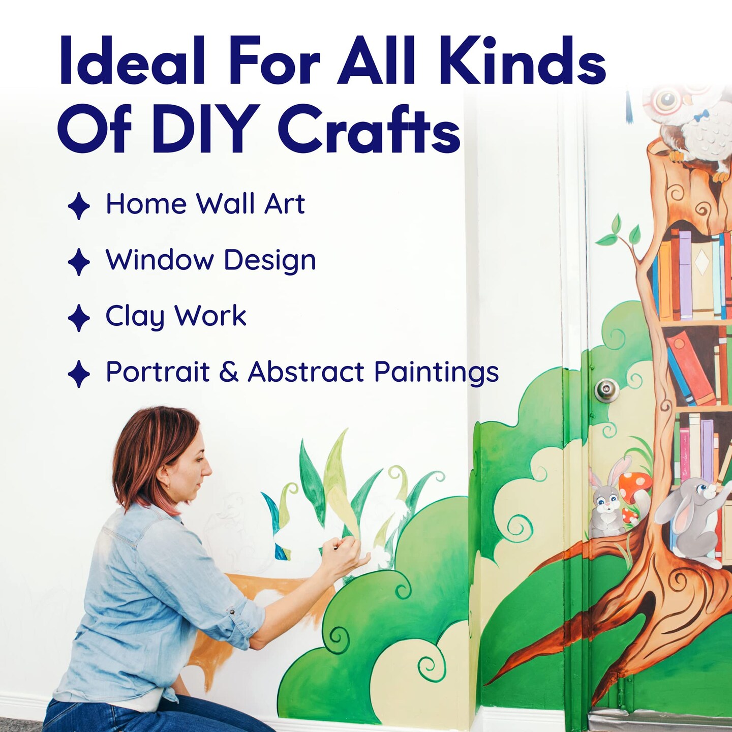 24 Oil Based Paints for Artists, Hobby Painters – Rich Pigment and Non Toxic Oil Painting Set for Artists - Ideal for Canvas, Wall Art, Landscape & Portrait Paintings