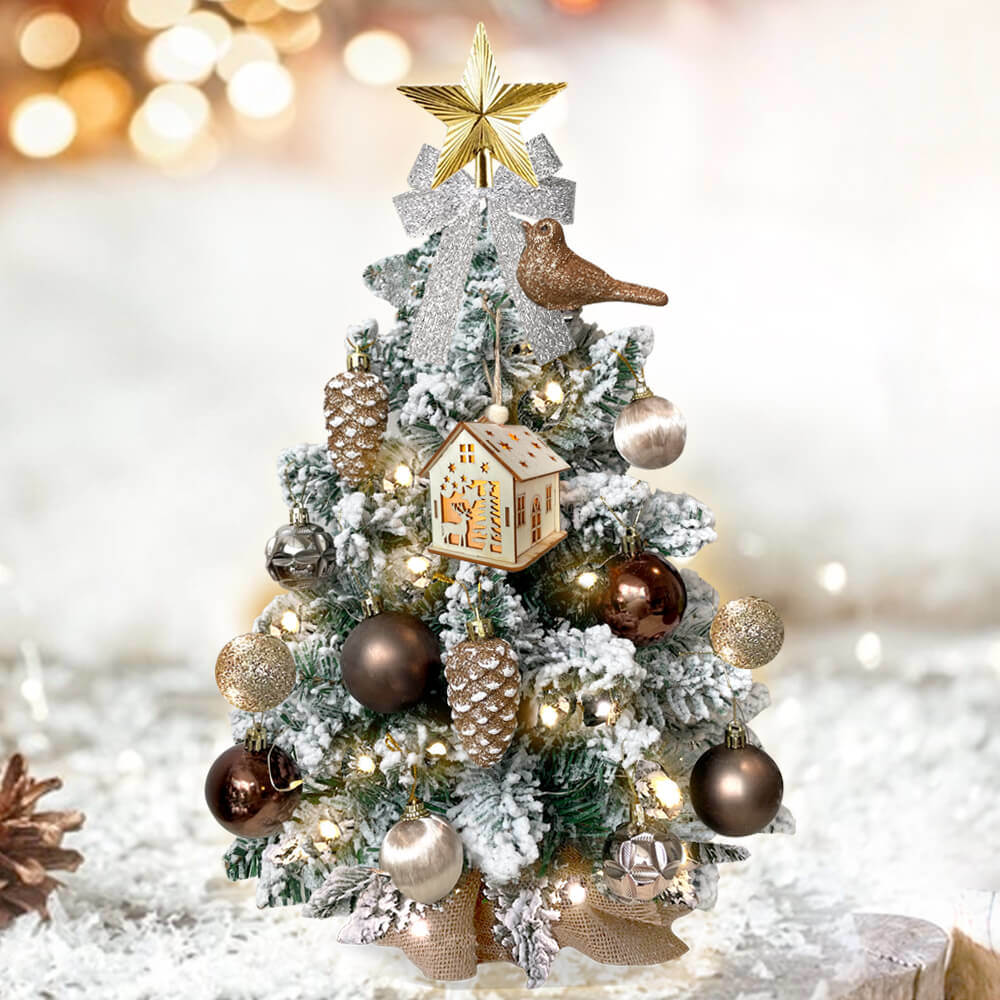 Decorated Tabletop Christmas Trees: A Festive Touch for Your Home