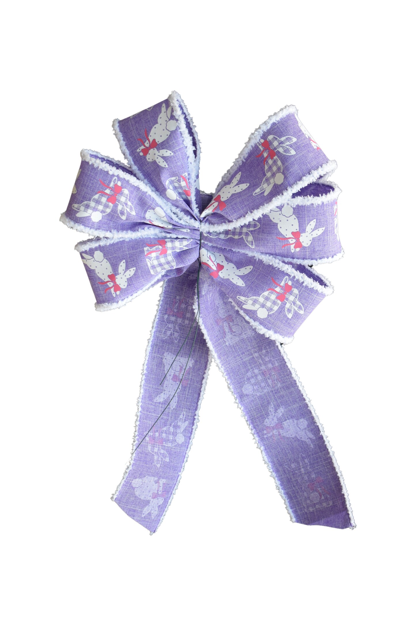 Purple Ribbon, 1 1/2 Wide, Wired Ribbon for Wreaths, Bows, Gift