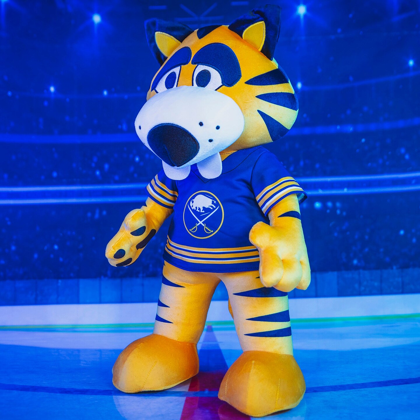 Bleacher Creatures Buffalo Sabres Sabretooth 20&#x22; Jumbo Mascot Plush Figure (Blue Uniform)