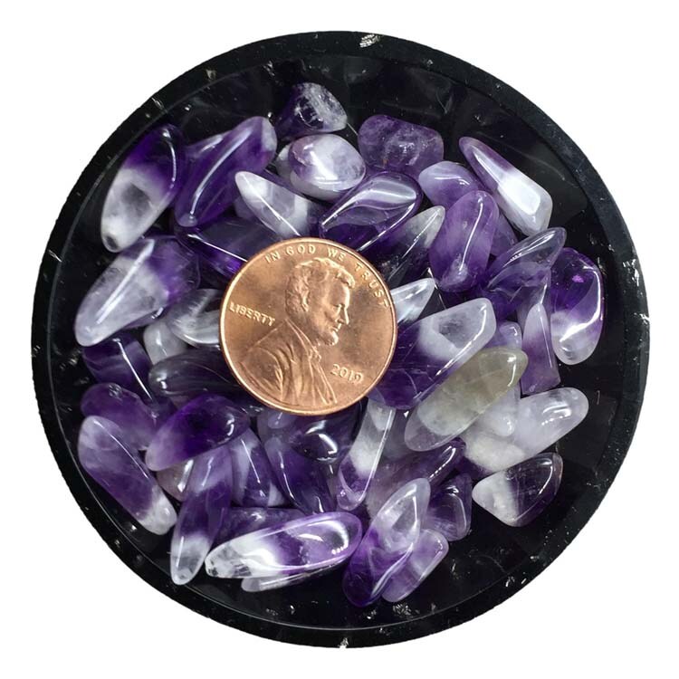 Dogtooth Amethyst Mini Crystal Chips &#x2013; Size 2