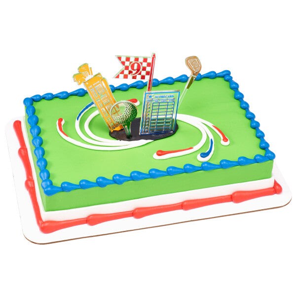 Golf Assortment Cake Decoration Kit, 1ct