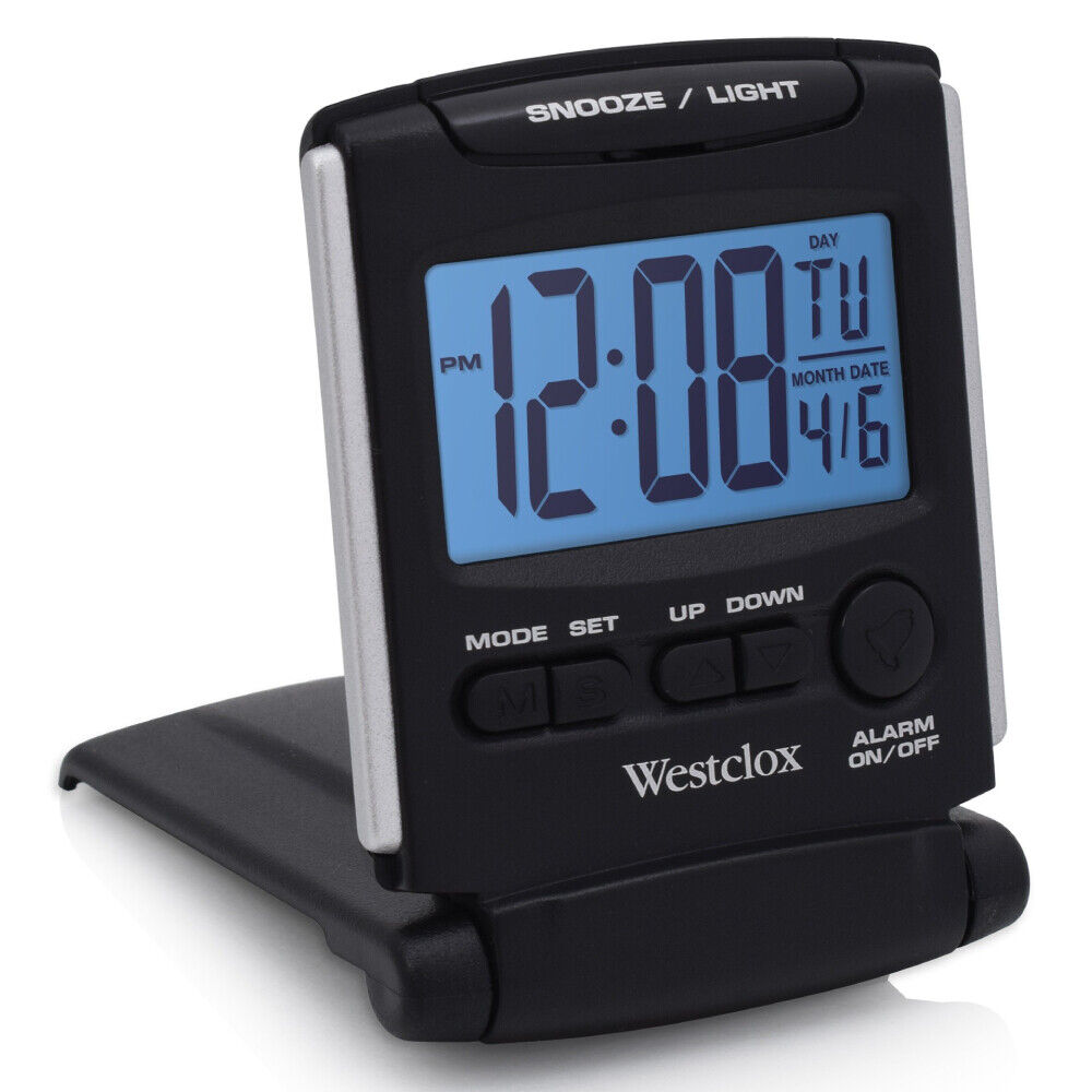 Westclox Folding Travel Alarm Clock