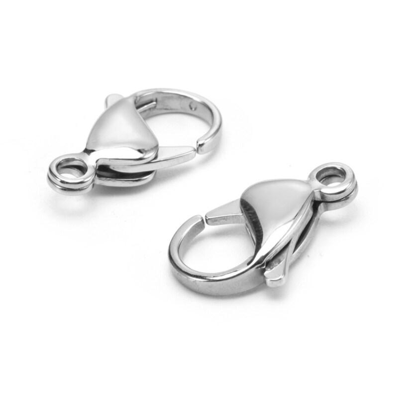 Kitcheniva 5 Pcs 316L Stainless Steel Lobster Clasp Hook Claw