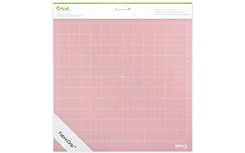 Cricut FabricGrip Adhesive Cutting Mat 12" x 12", High Density Fabric Craft Cutting Mat, Made of Material to Withstand Increased Pressure. Use For Cricut Explore/Cricut Maker, (2 CT)