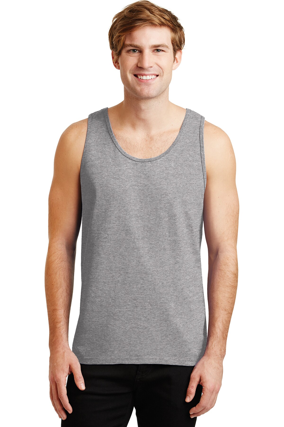 Gildan Ultra Cotton Scoop Neck Tank Top 2200 – Sleeveless Basic Tee for Summer Wear