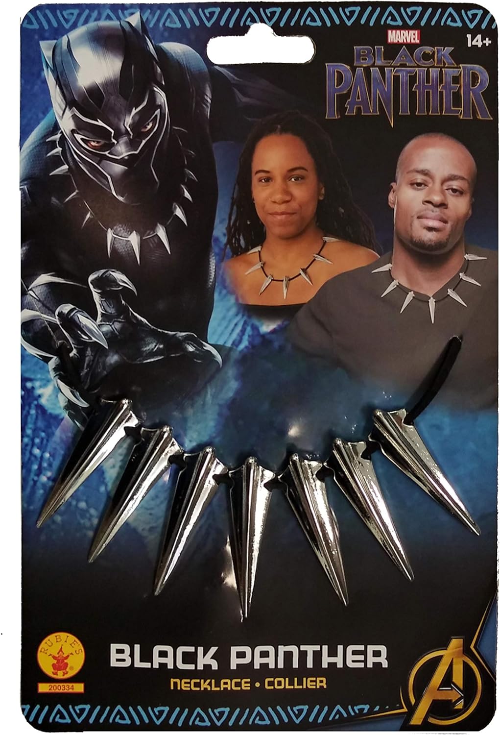 Rubie&#x27;s Marvel: Black Panther Movie Teeth Necklace