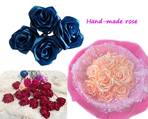 25 Yards 1-1/2 inch Wide Satin Ribbon Perfect for Wedding,Handmade Bows and Gift Wrapping(Pink)