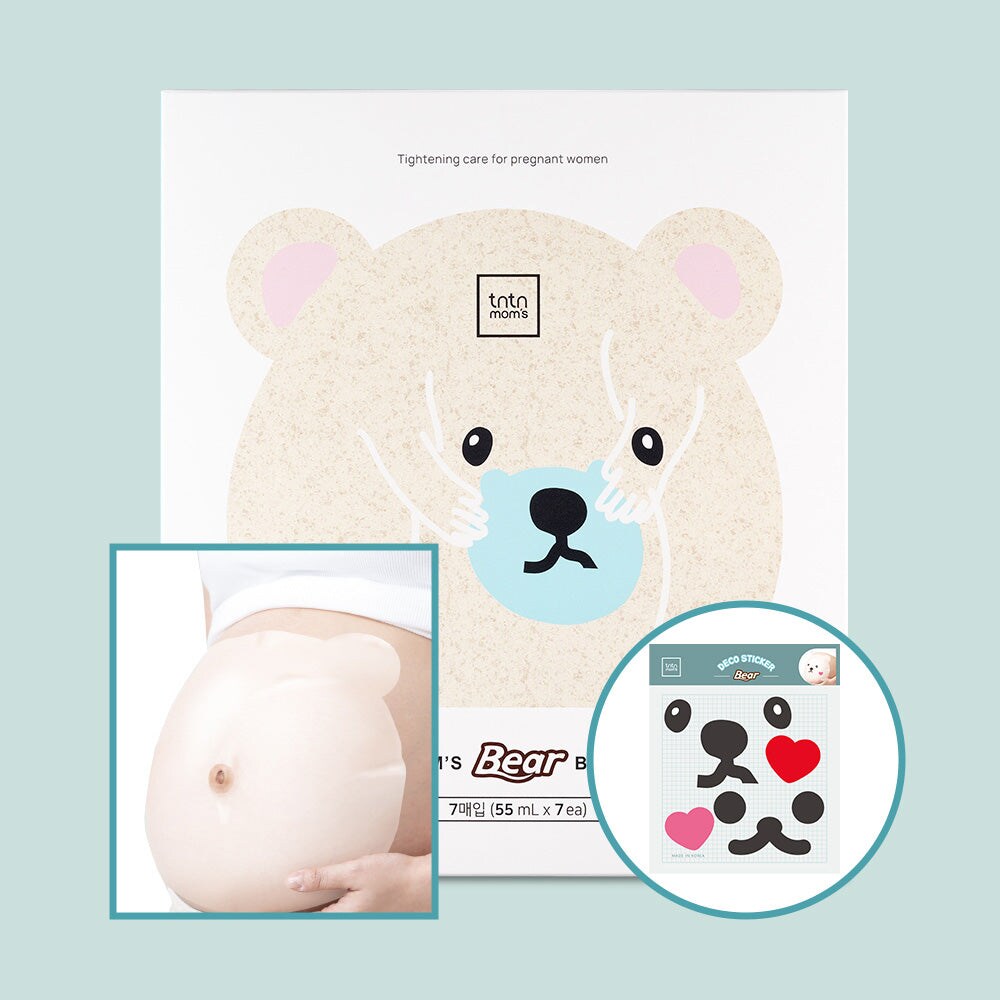 tntnmom&#x27;s Bear Belly Patch (55ml x Patch 7EA)