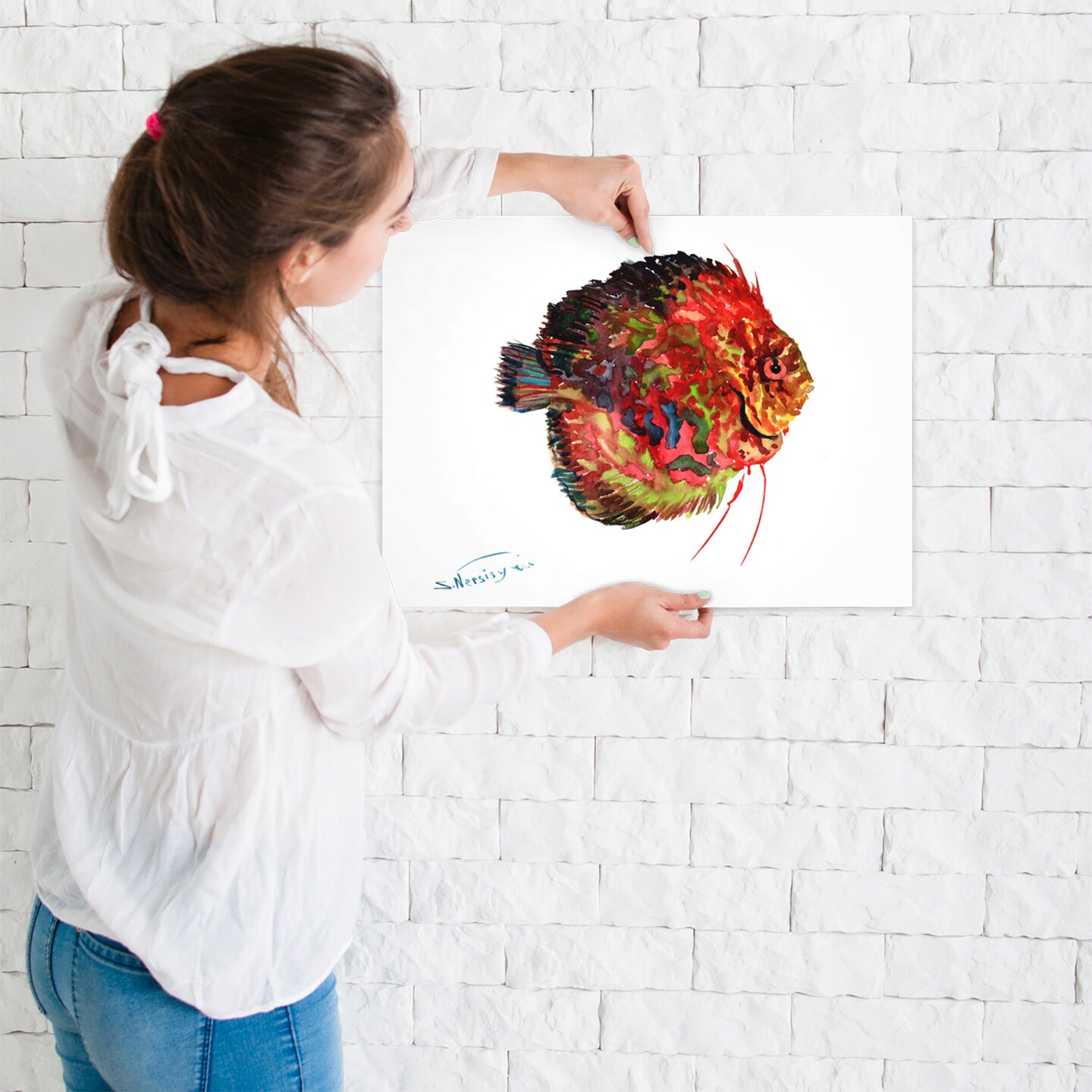 Discus  by Suren Nersisyan  Poster - Americanflat