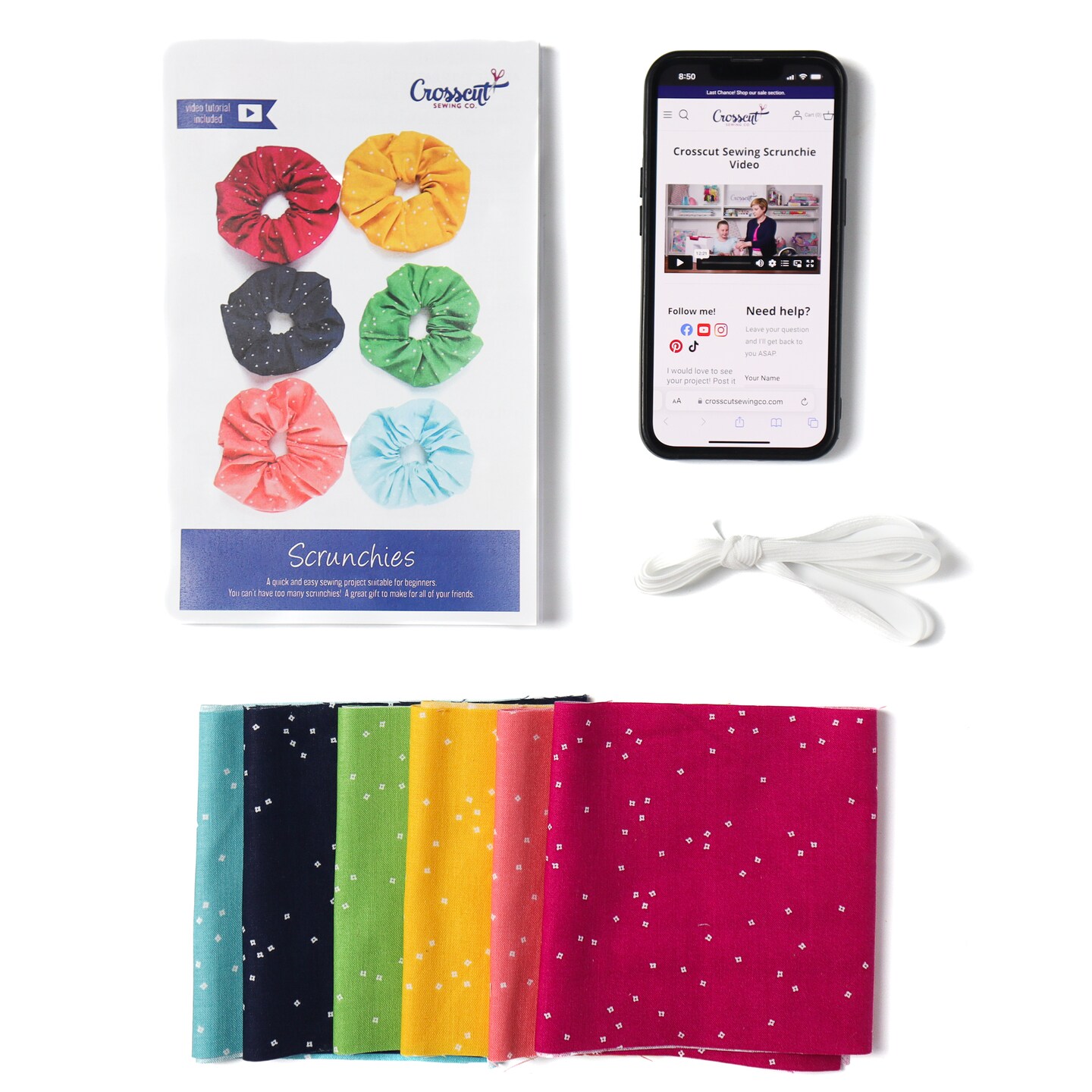 Crosscut Sewing Co. Beginner Sewing Kit Bundle