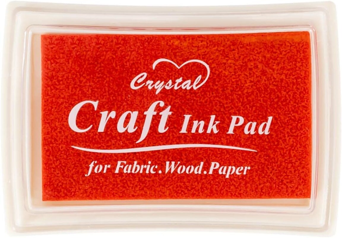 Ink Pads for Rubber Stamps Stamp Pad for Fabric Wood Paper