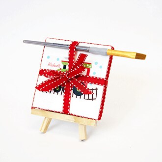 Sunday Makebreak: Mini Canvas Gift Card Holder