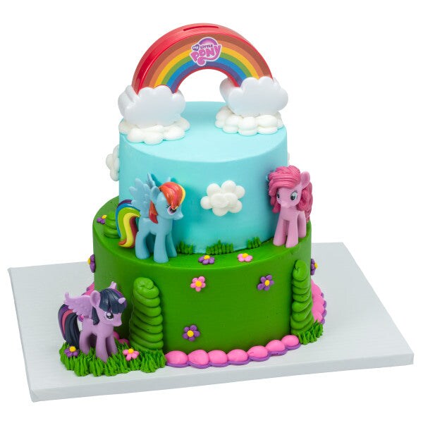 My Little Pony Over the Rainbow Signature DecoSet Cake Decoration