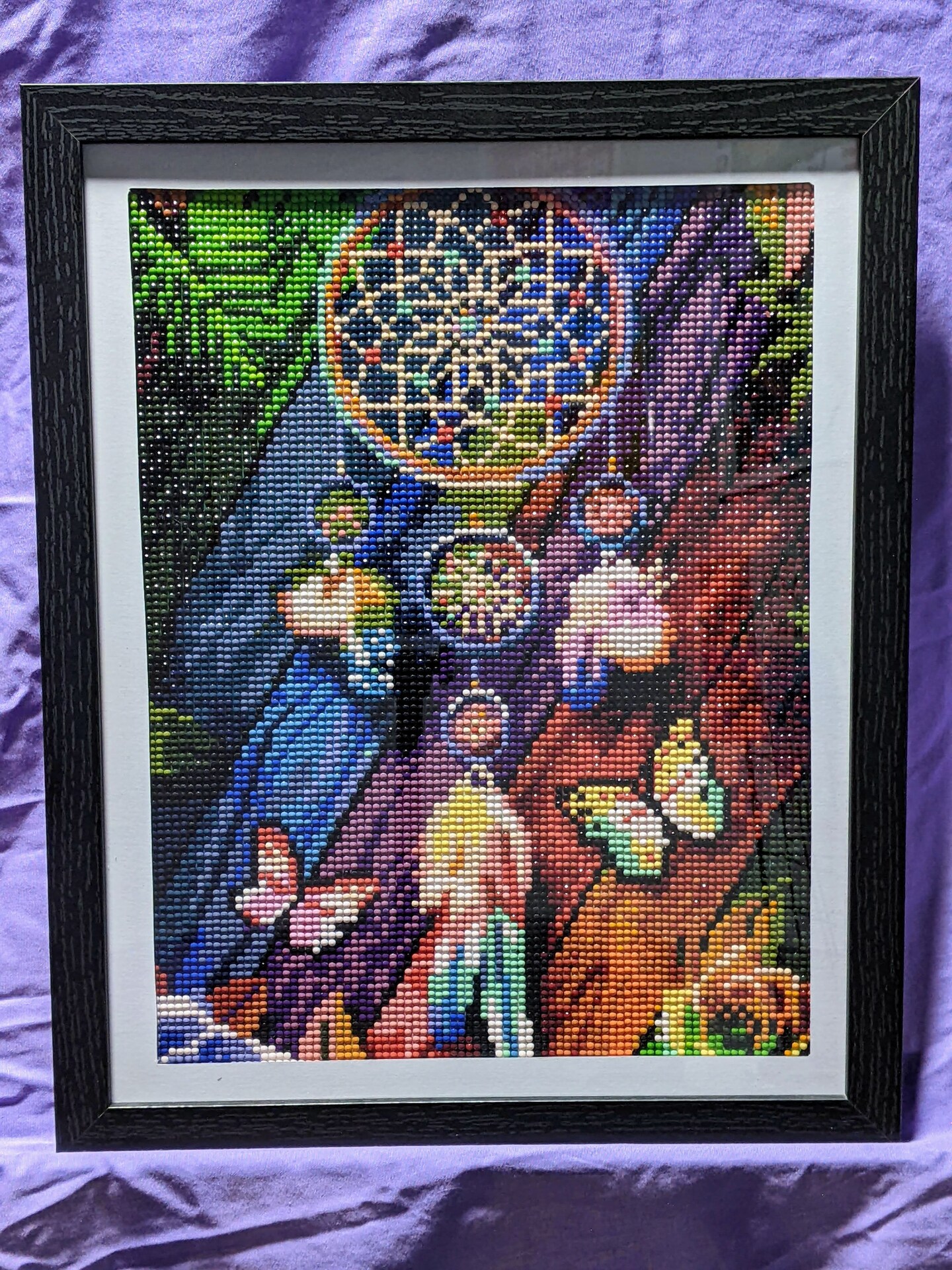 Colorful Dream Catcher Diamond Painting COMPLETED