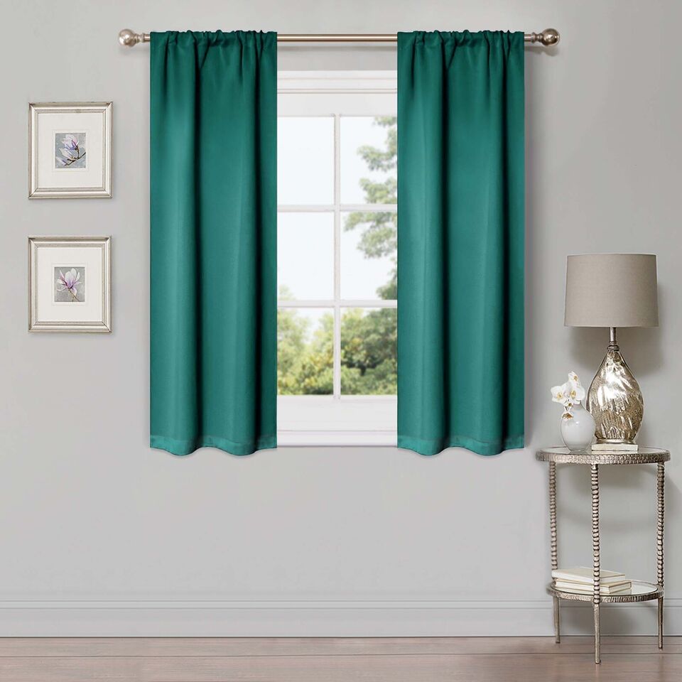26x63 Inches Insulated Window Curtains Set of 2