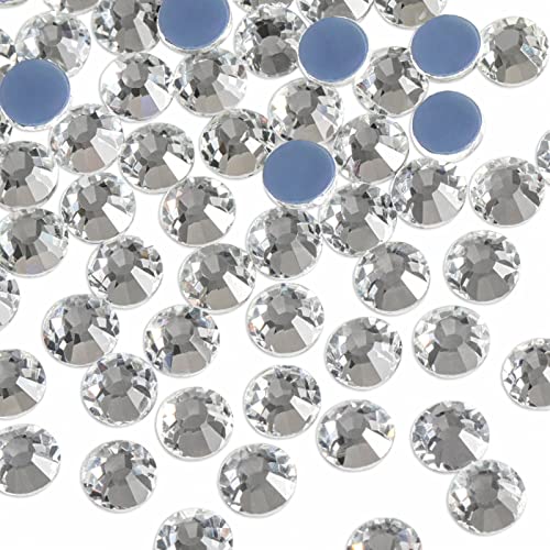 28880 Pieces Beadsland Hotfix Rhinestones, Flatback Crystal Rhinestones for Crafts Clothes DIY Decoration, Crystal, SS10, 2.7-2.9mm