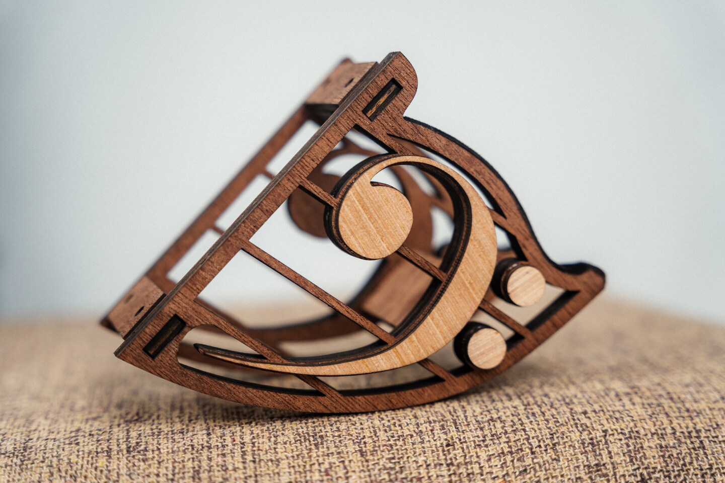 Guitar Wall Mount guitar holder with bass clef design - straight and angled guitar hanger for acoustic guitar or bass guitar Fender product 5