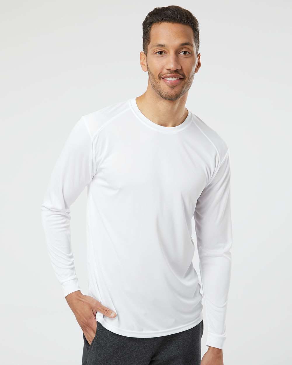Paragon&#xAE; Long Sleeve Crew Neck Performance T-Shirt