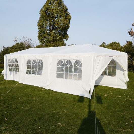 30 x 10 ft Outdoor Party Canopy Tent with 8 Walls