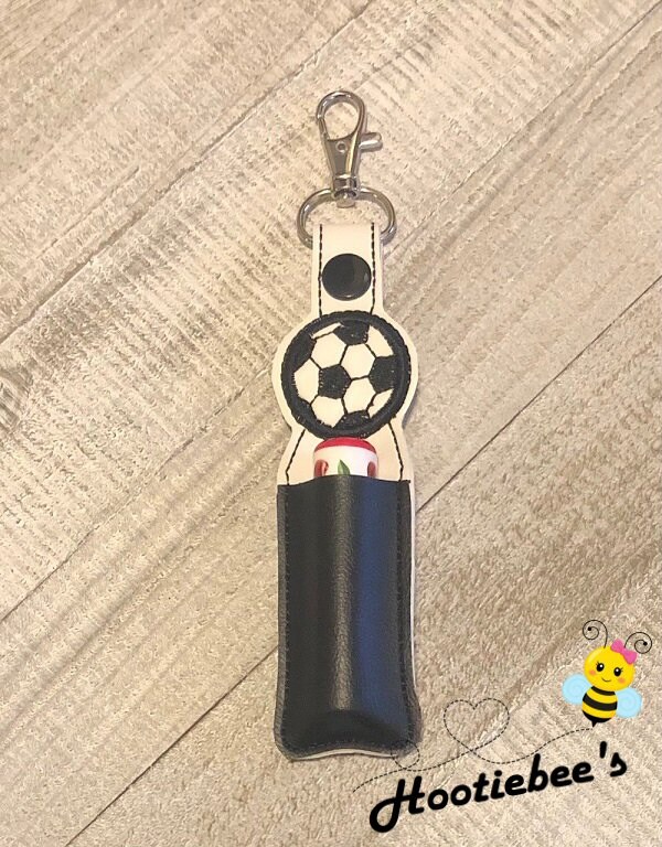 Soccer Hand Sanitizer Holder and or Lip Balm Holder | MakerPlace