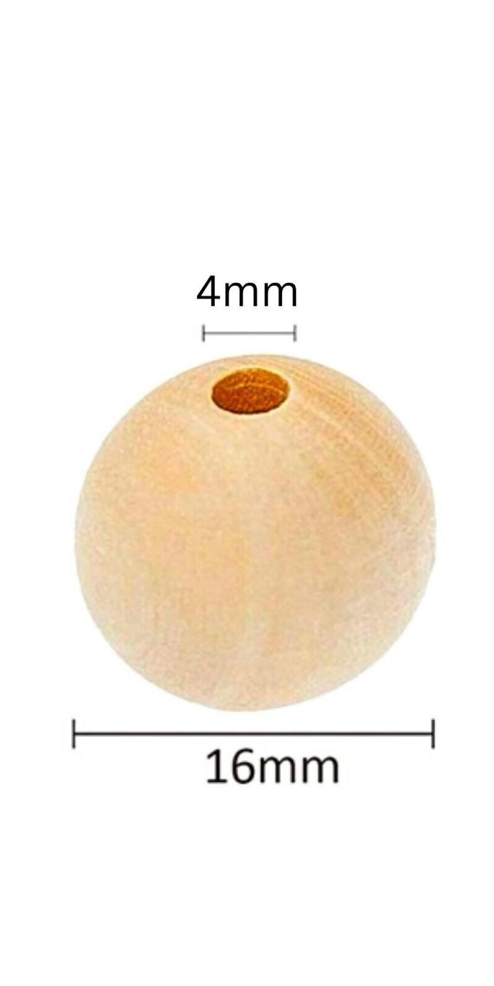 Kitcheniva Wooden DIY Beads Bulk Natural Round Spacer Michaels